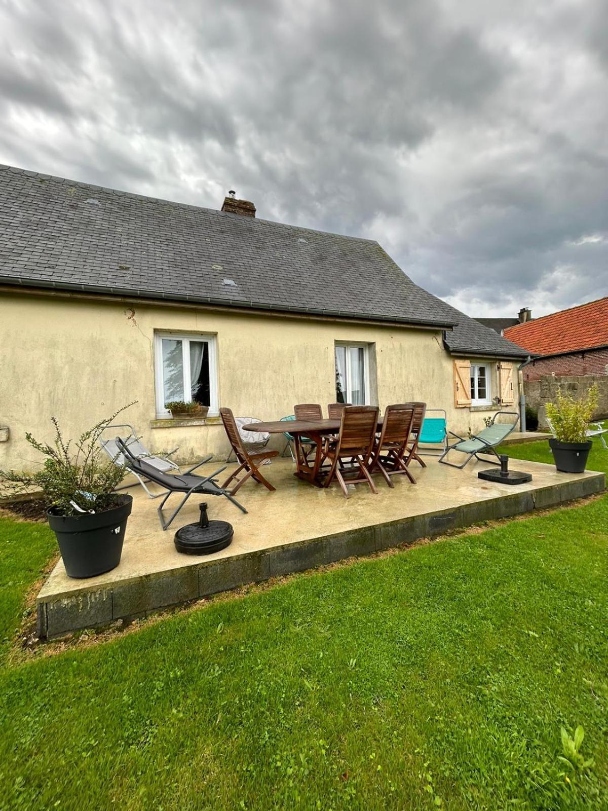 Vila La Nora Jolie Tocqueville-sur-Eu Exteriér fotografie